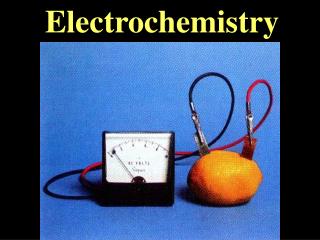Electrochemistry
