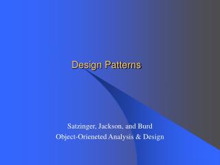 Design Patterns