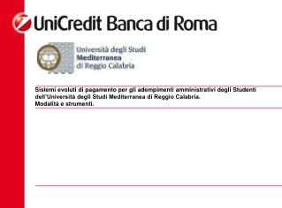 NUOVA MODALITA’ DI PAGAMENTO CONTRIBUTI UNIVERSITARI