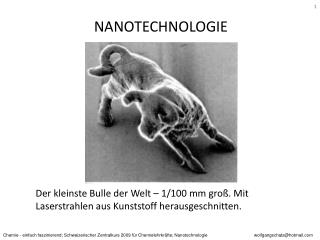 NANOTECHNOLOGIE