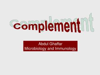 Complement