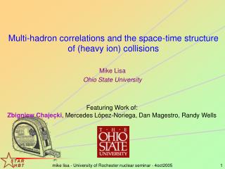 Multi-hadron correlations and the space-time structure of (heavy ion) collisions