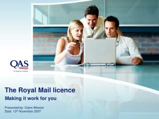 The Royal Mail licence