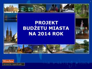 PROJEKT BUDŻETU MIASTA NA 2014 ROK