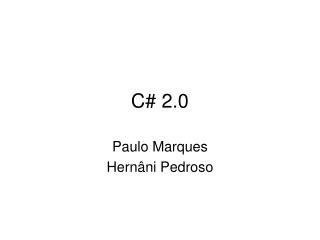 C# 2.0