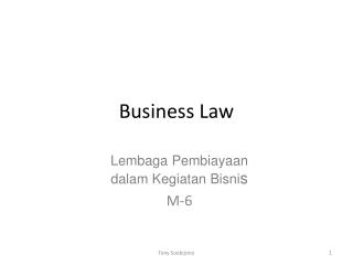 Business Law