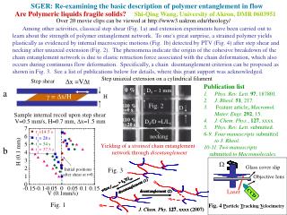 Are Polymeric liquids fragile solids?