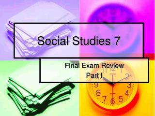 Social Studies 7