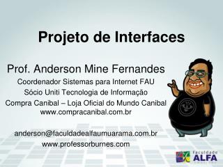 Projeto de Interfaces