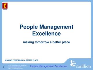 People Management Excellence