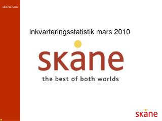 Inkvarteringsstatistik mars 2010