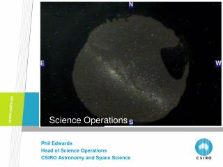 Science Operations