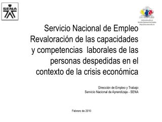 Servicio Nacional de Empleo