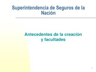 Superintendencia de Seguros de la Nación