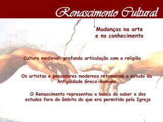 Renascimento Cultural