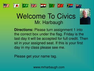 Welcome To Civics
