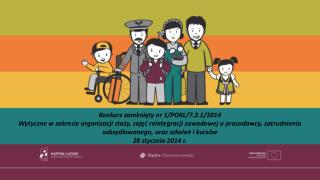 Konkurs zamknięty nr 1/POKL/7.2.1/2014