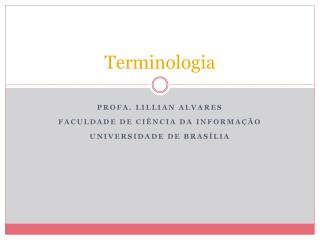 Terminologia