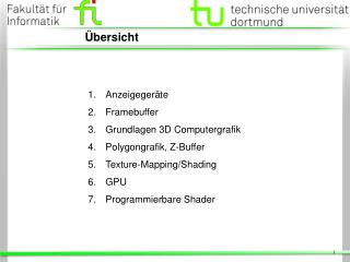 Übersicht