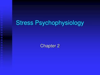 Stress Psychophysiology