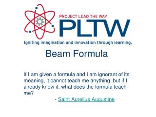 Beam Formula