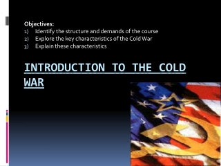 Introduction to the cold war