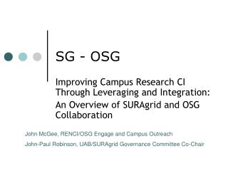 SG - OSG