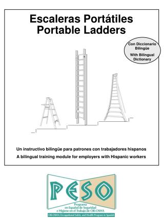 Escaleras Port átiles Portable Ladders