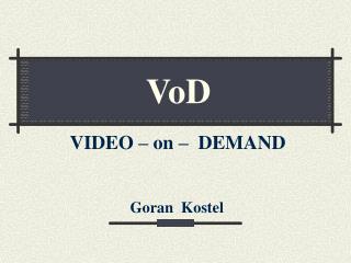 VoD