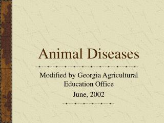 Animal Diseases