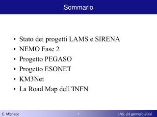 Sommario
