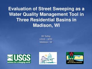 Bill Selbig USGS – WRD Middleton, WI