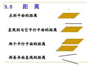 9.8 距 离