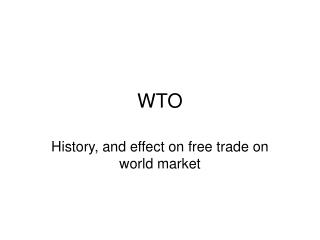 WTO