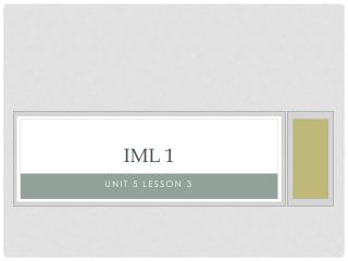 IML 1