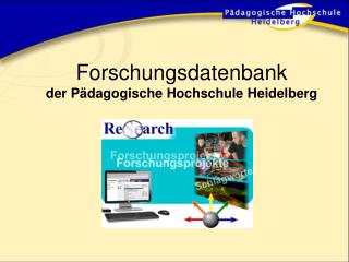 Forschungsdatenbank der Pädagogische Hochschule Heidelberg