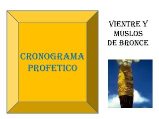 CRONOGRAMA PROFETICO