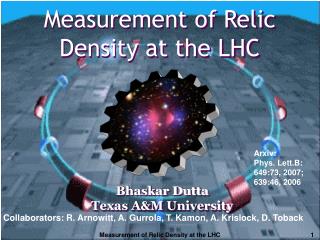 Bhaskar Dutta Texas A&amp;M University