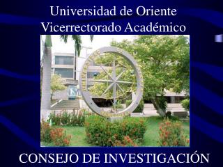 Universidad de Oriente Vicerrectorado Académico
