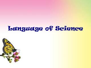 Language of Science