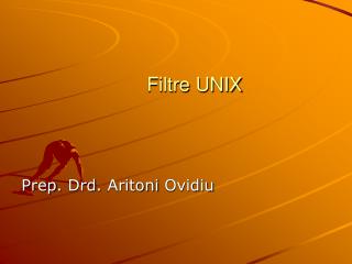 Filtre UNIX