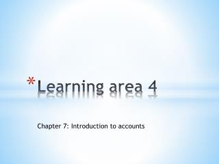 Learning area 4