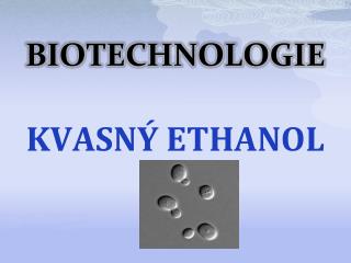 BIOTECHNOLOGIE