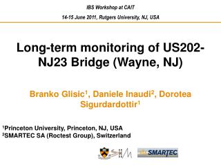 Long-term monitoring of US202-NJ23 Bridge (Wayne, NJ)