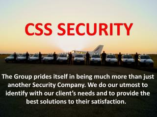 CSS SECURITY