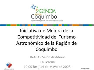 Iniciativa de Mejora de la Competitividad del Turismo Astronómico de la Región de Coquimbo