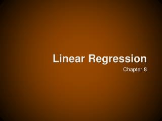 Linear Regression