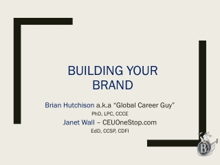Building YOur Brand