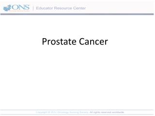 Prostate Cancer