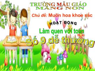 TRƯỜNG MẪU GIÁO